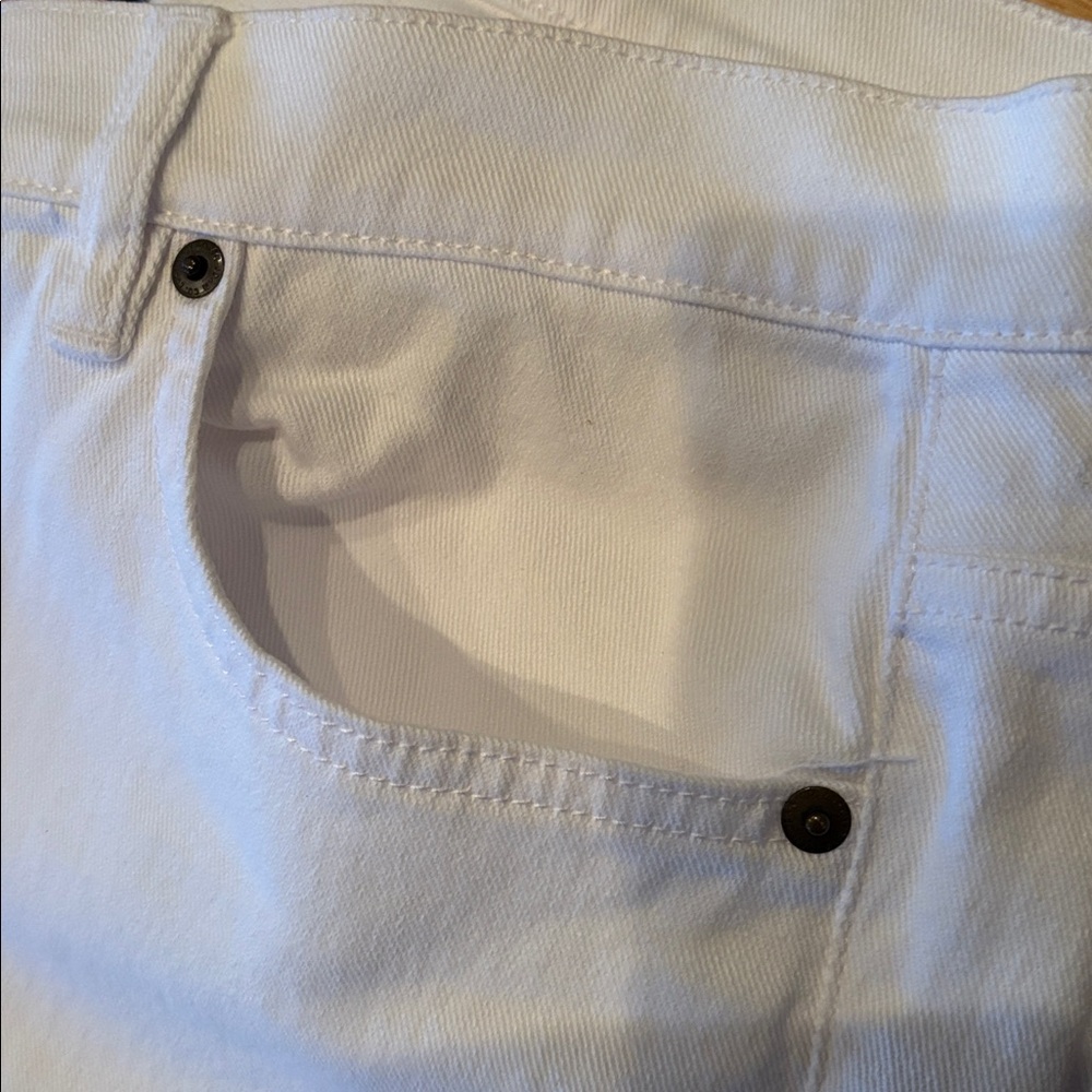 LAUREN JEAN CO by Ralph Lauren size 14 jeans - white - Picture 2 of 5